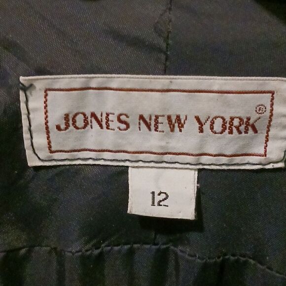 Ladies Size 12 Jones New York Black Suit Jacket - Picture 2 of 12